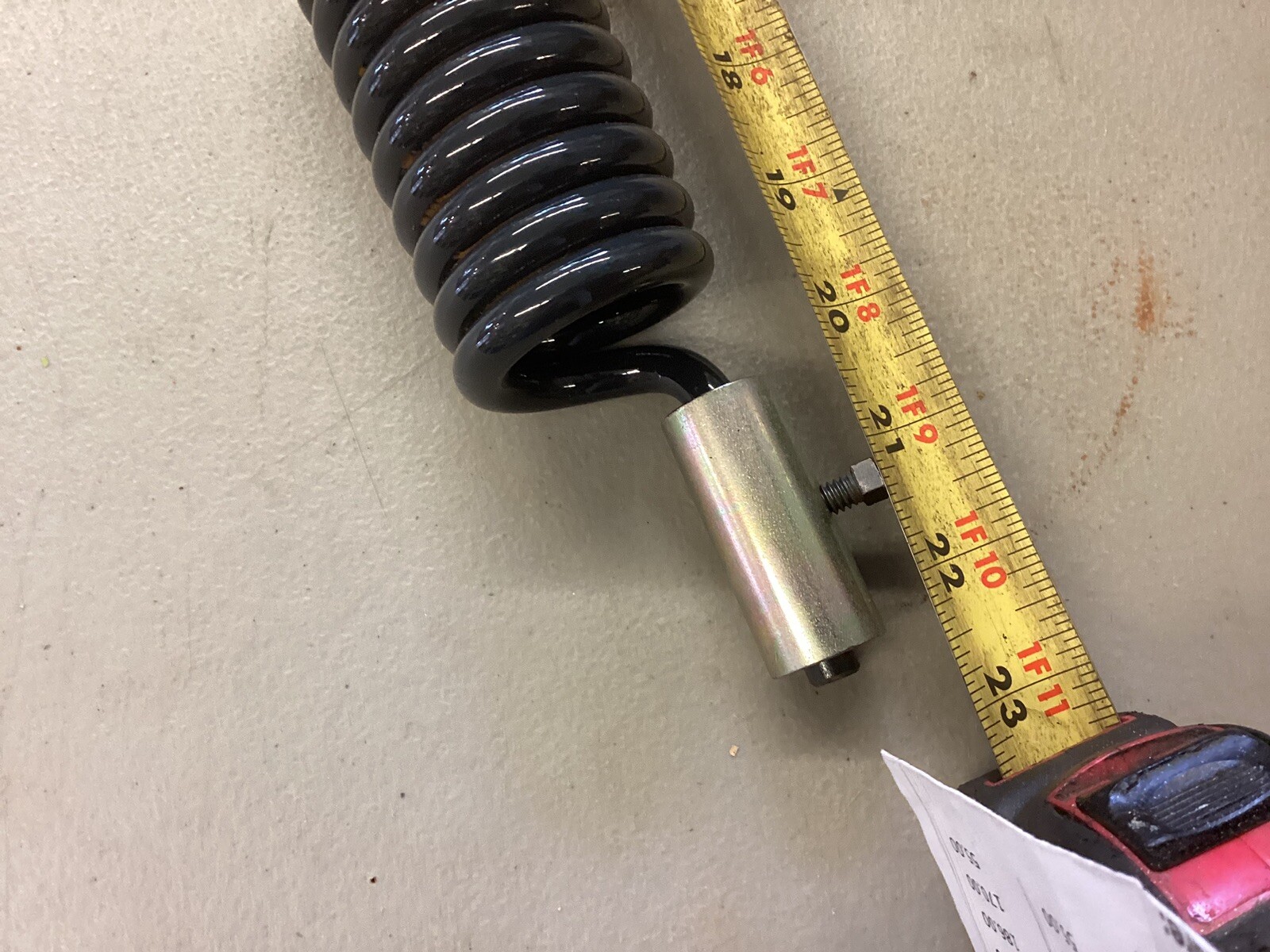 Weld On Hydraulic Hose Saver Clamp Spring Keeper 5/8 Hose OD Heavy Equipment...