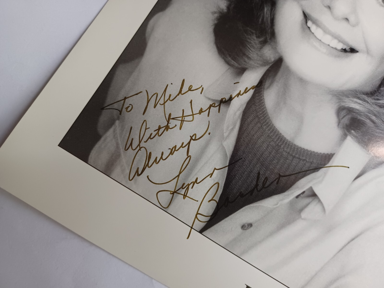 Lynn Borden (d. 2015) Signed 8x10 Photo - Hazel