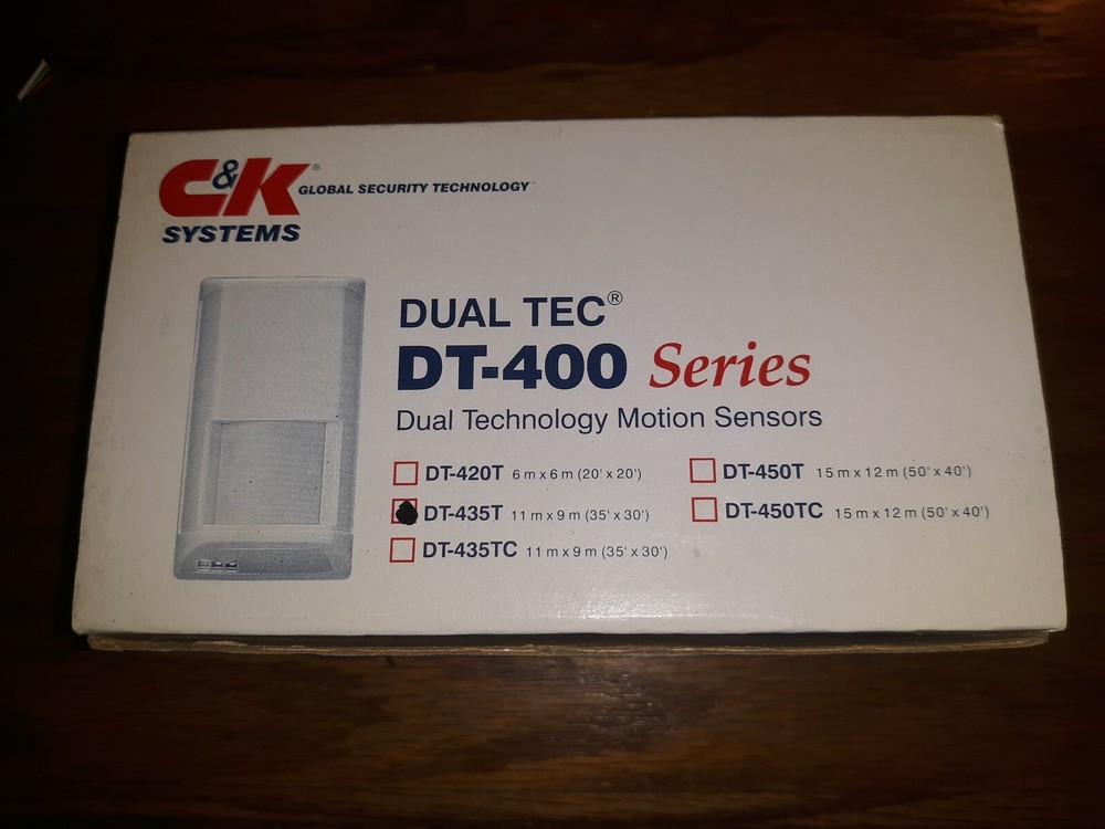 C & K Dual Tec Motion sensor