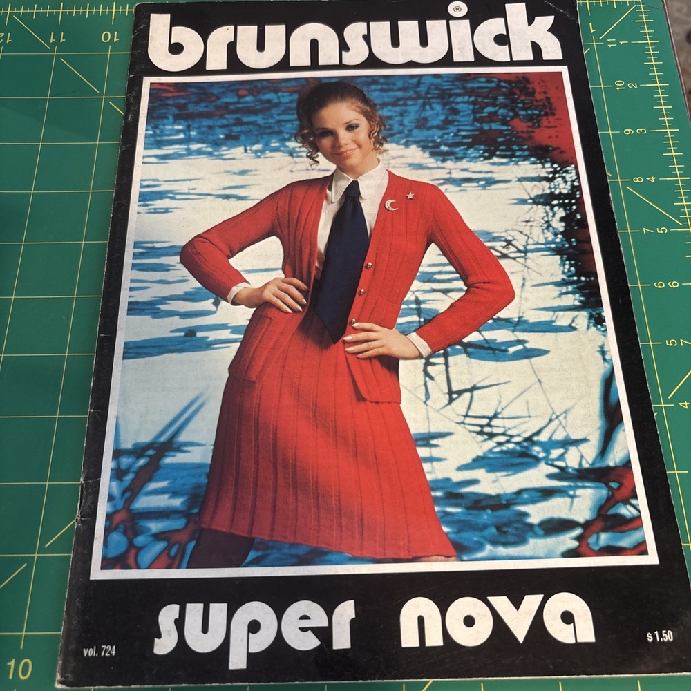 Brunswick Super No A Knitting Patterns Vintage