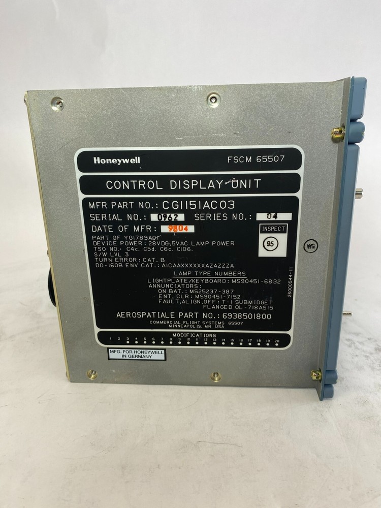 A320 Flight Simulator ADIRS Control D