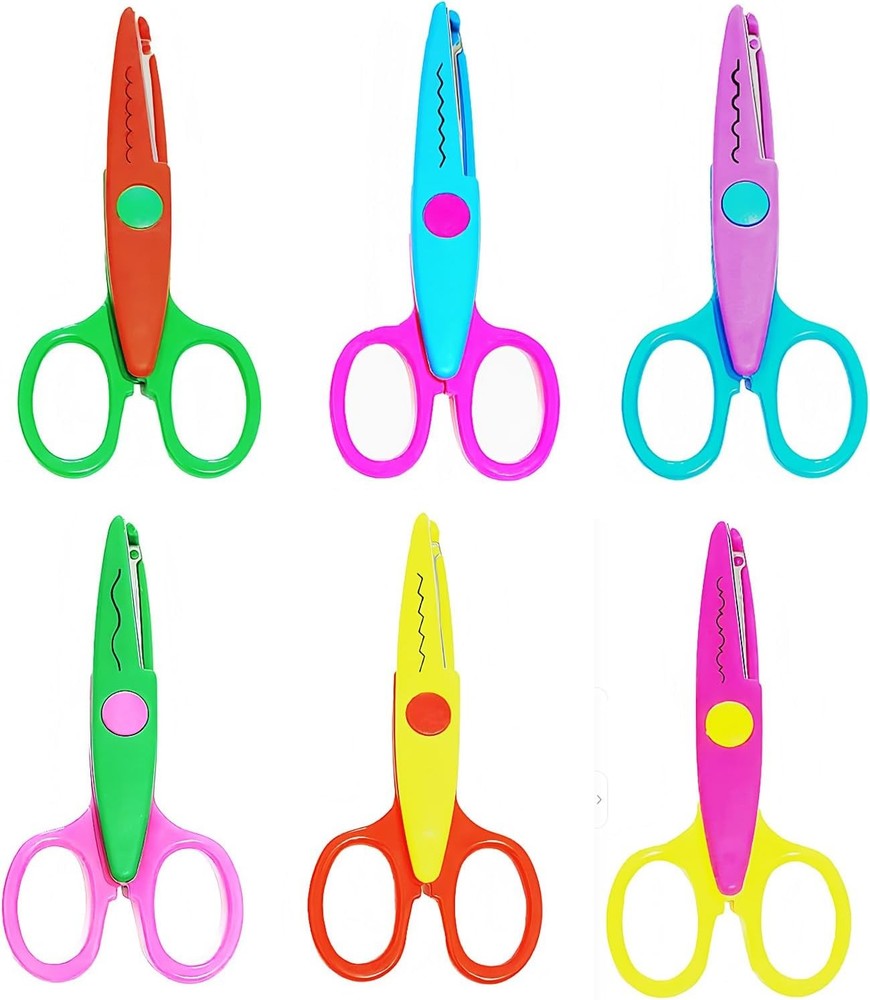 Craft Scissors Decorative Ed, for Crafting, Scissors, Zig Zag