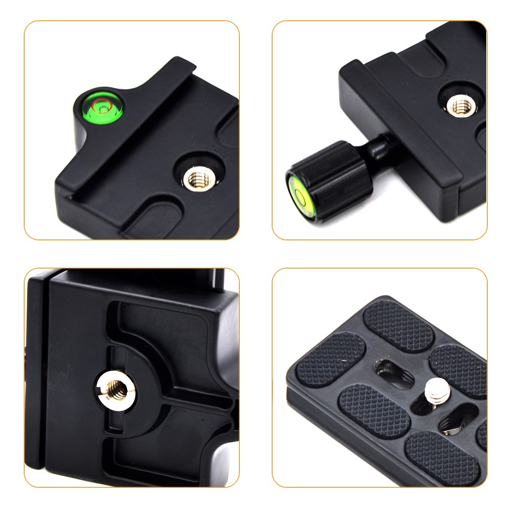Quick Release Plate & Clamp Mount Adapter kit with Arca-Swiss For Camera Tripod