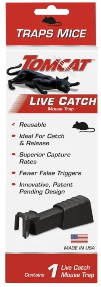 Tom Cat Live Catch Mouse Trap (2 Pack)