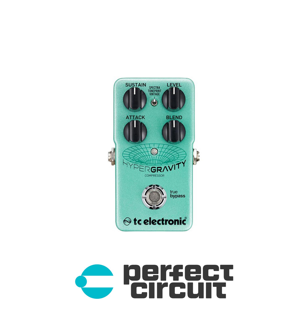 TC Electronic Hypergravity Compressor Pedal EFFECTS - DEMO - PERFECT CIRCUIT