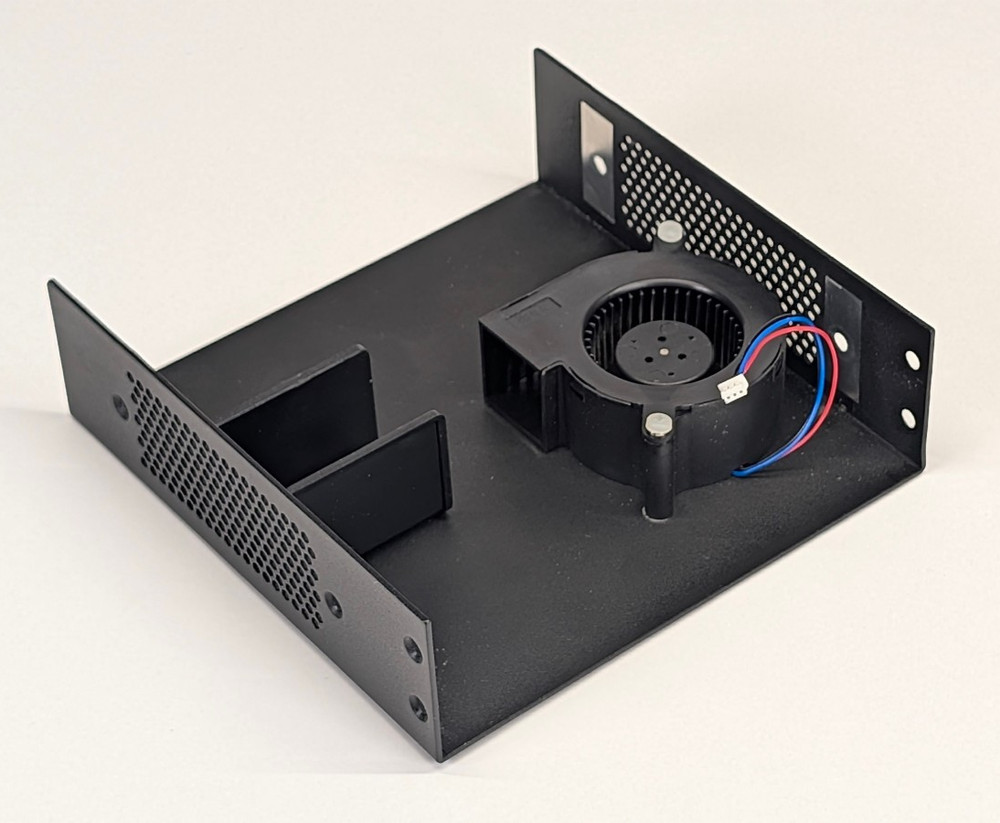 Blackmagic Web Presenter Top Cover w/ Cooling Fan Assembly – Tested & Working