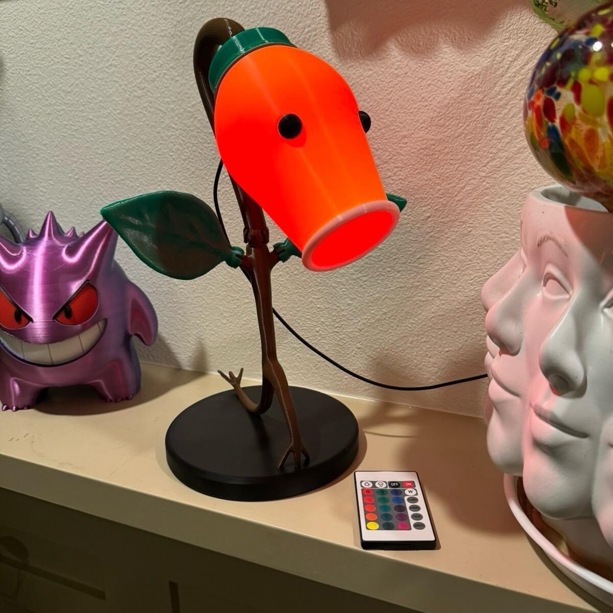 Pokémon Bellsprout Mood Lamp - Color Changing - LED Controller Included