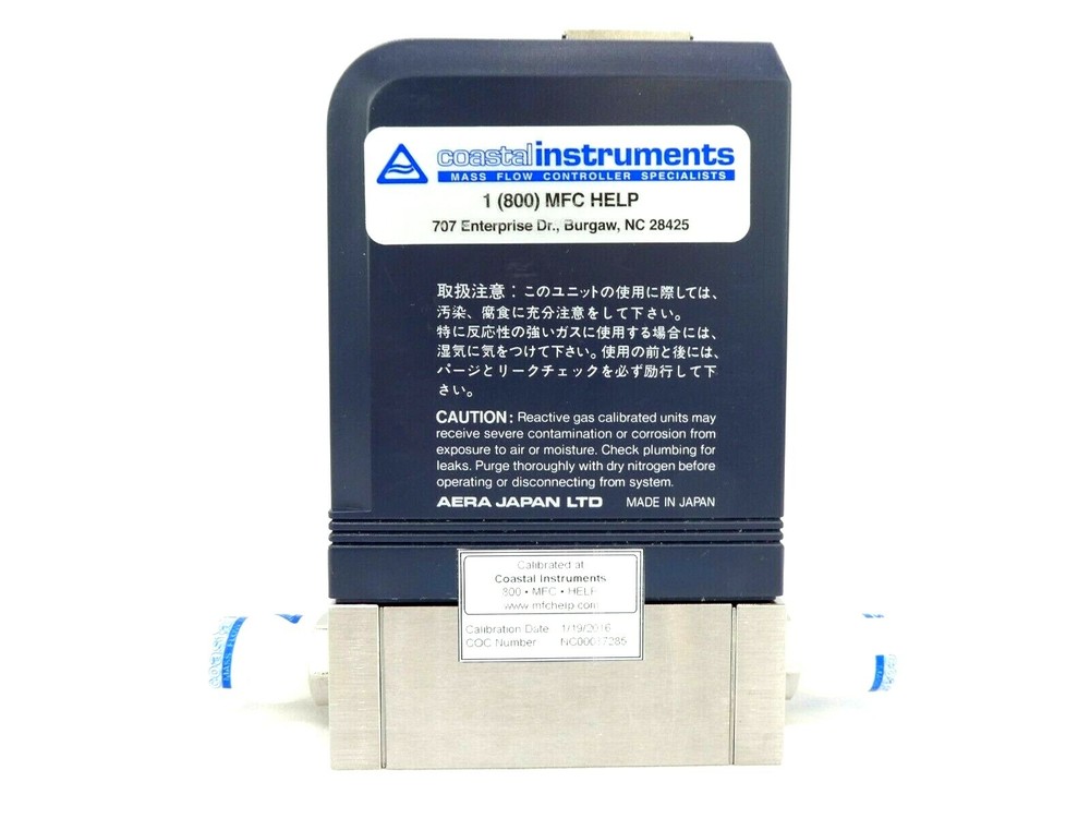 Aera FC-D980C Mass Flow Controller MFC 100 SCCM N2 Refurbished Surplus