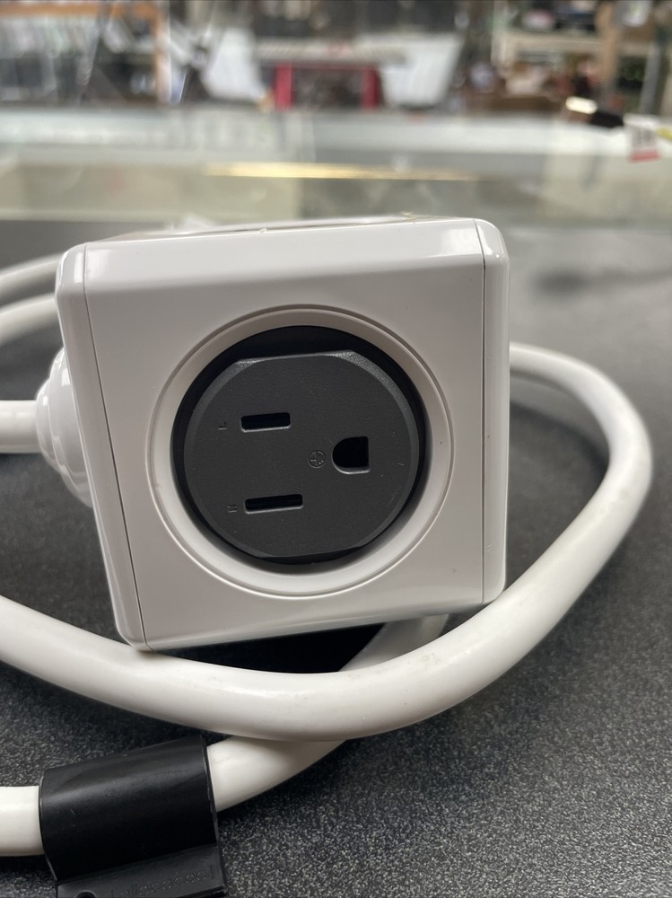 Allocacoc PowerCube Original USB, 4 outlet power adapter