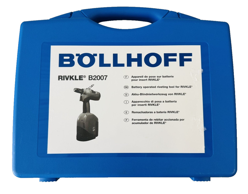 Bollhoff Rivkle B2007 Battery Operated Riveting Gun