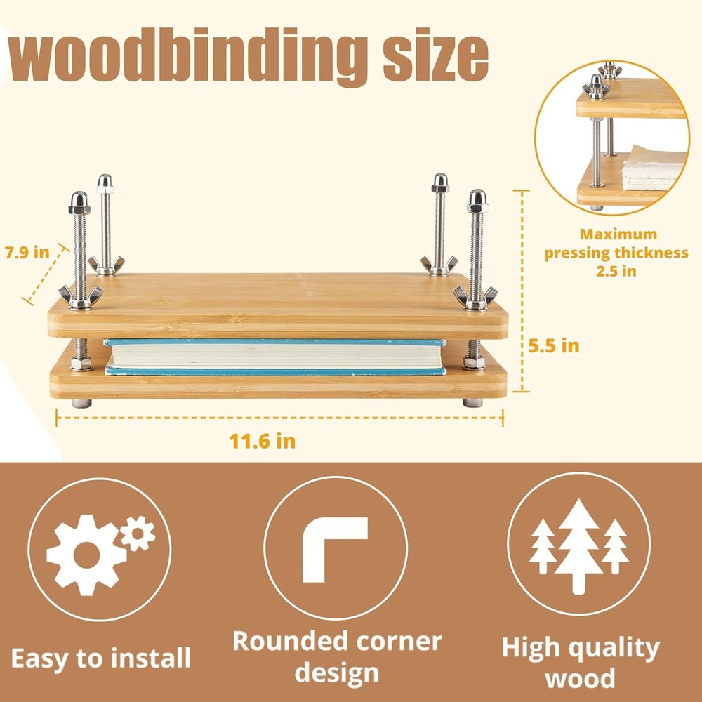 50-Piece Bookbinding Set for Artists - Versatile Tools & Comprehensive Guide