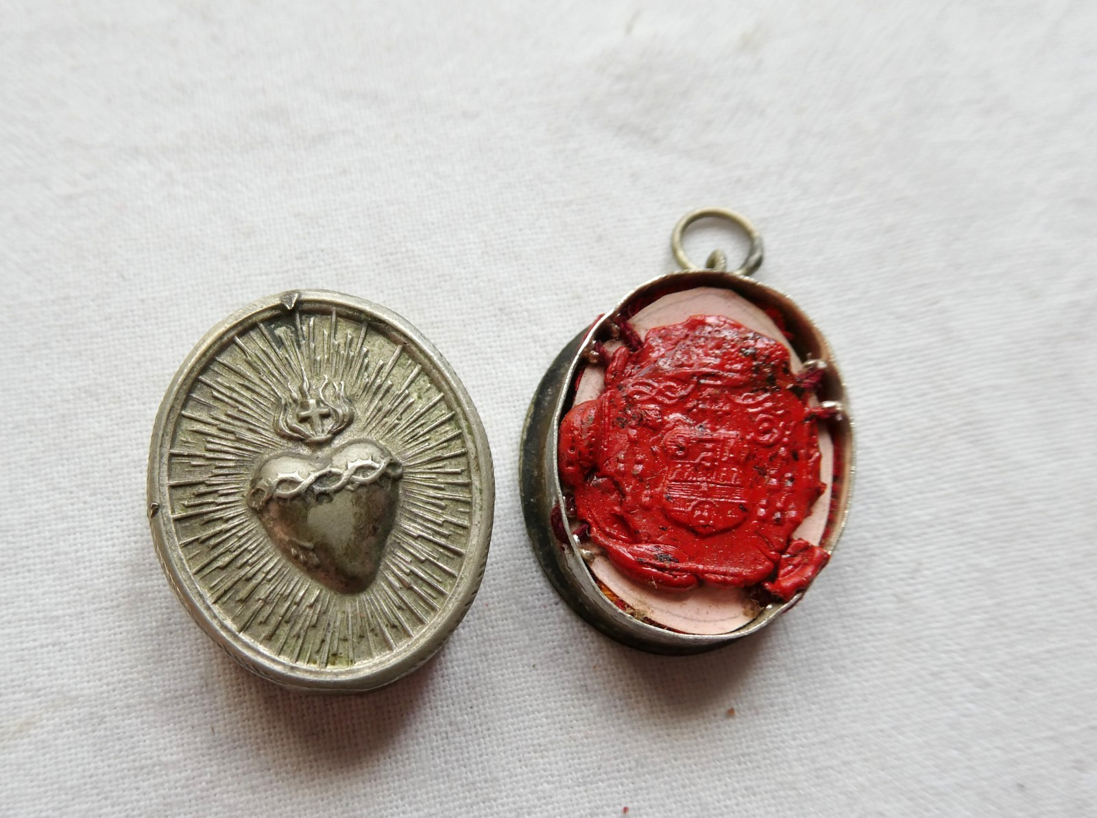 RARE RELIQUARY RELIC ST. DEFENDENS OF THEBES MARTYR SOLDIER OF THE THEBAN LEGION