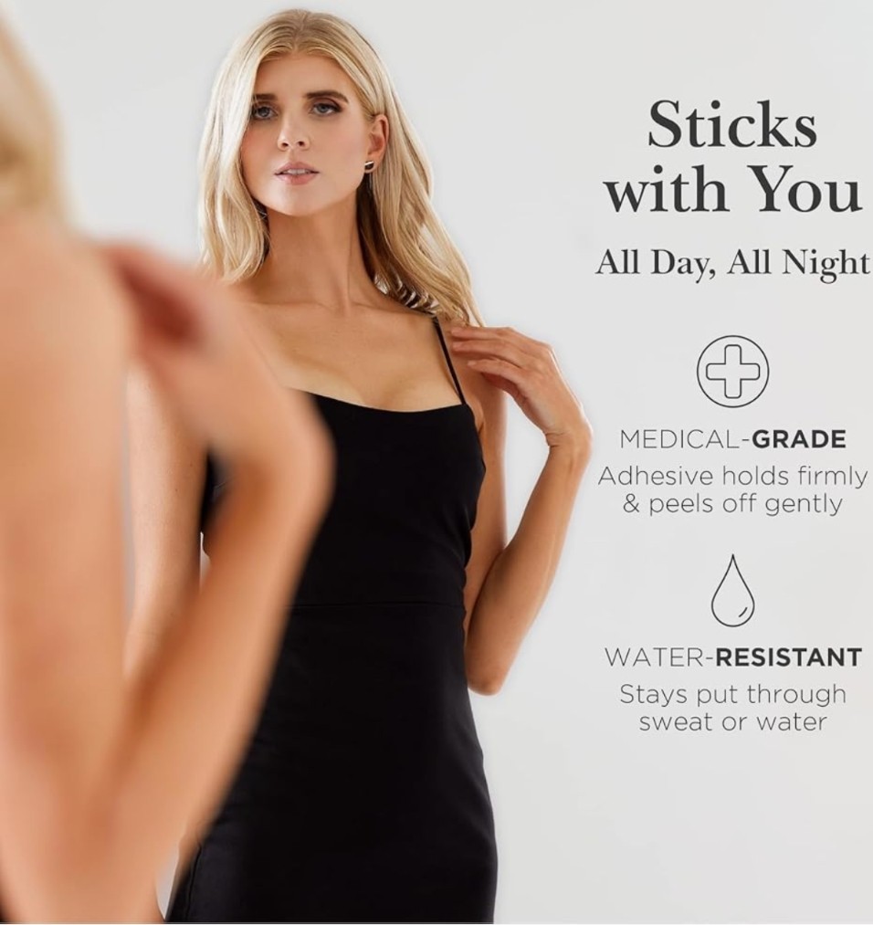 Nippies Nipple Cover Sticky Adhesive Silicone Nipple Pasties Reusable S/M Creme