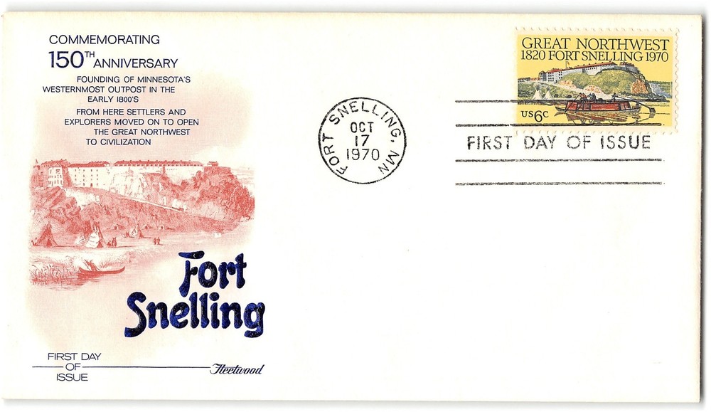 US #1409 FDC, 1970, Fleetwood
