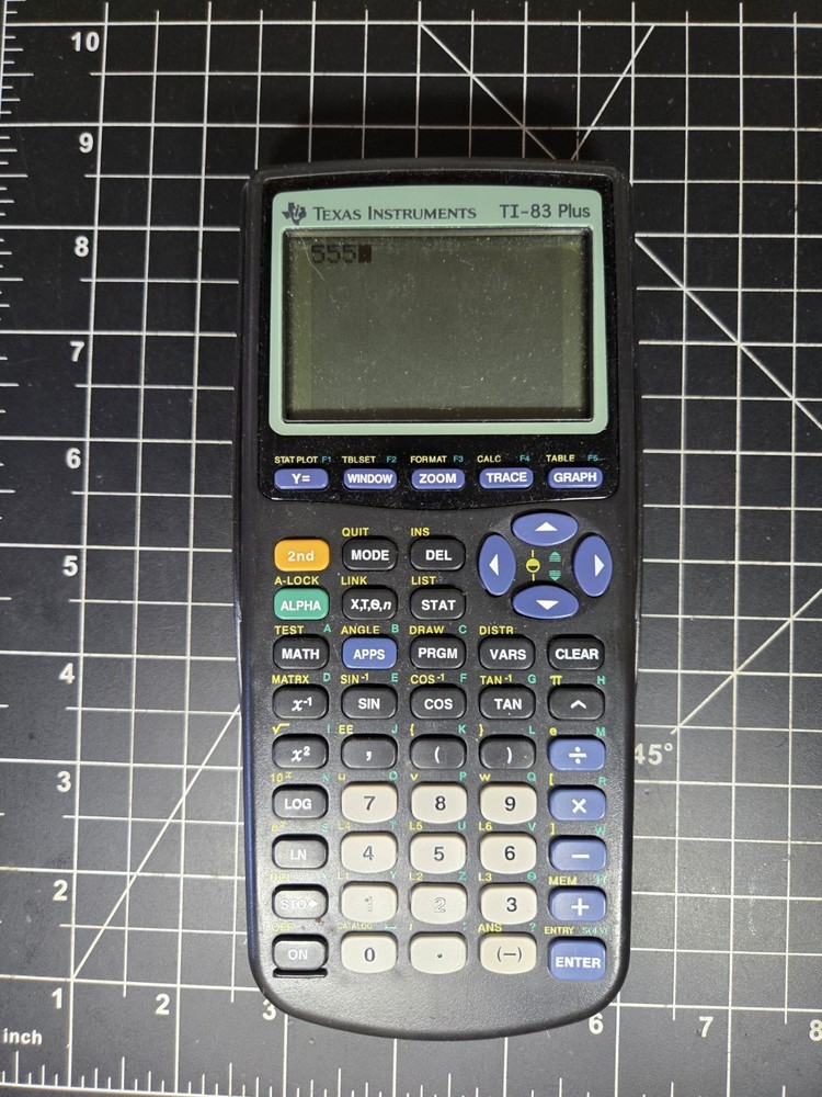 Texas Instruments TI-83 Plus Graphing Calculator - Black