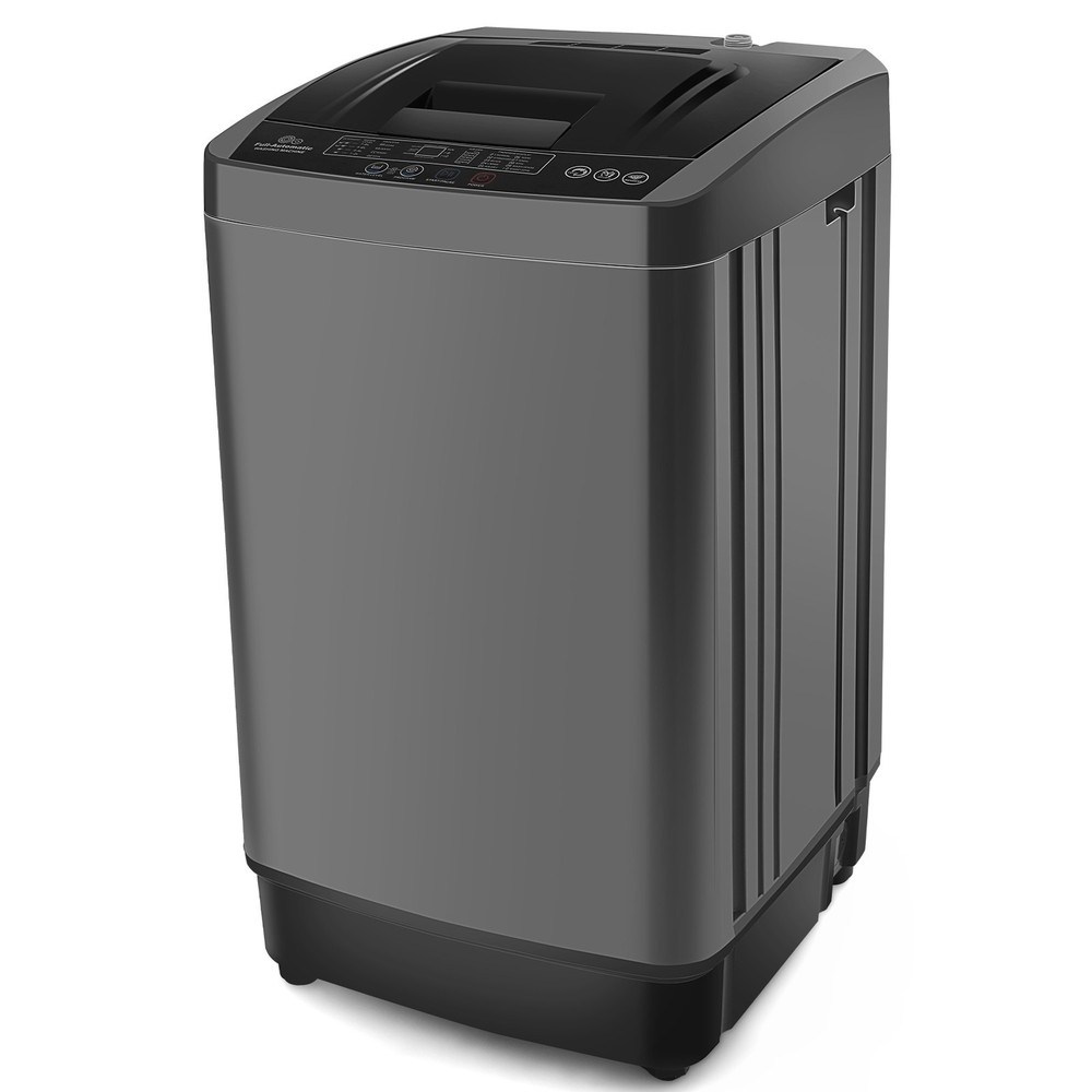 17.8lbs Portable Washing Machine Full-Automatic Washer Dryer Combo w/10 Programs