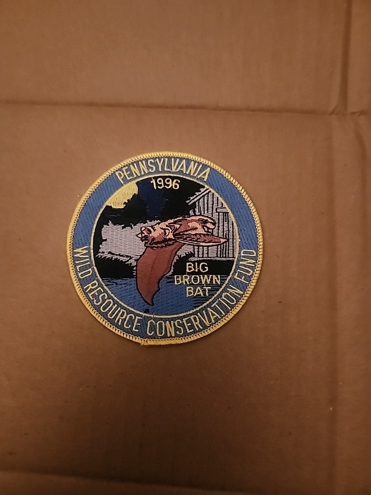 1996 Big Brown Bat Pennsylvania Wild Resource Conservation Patch