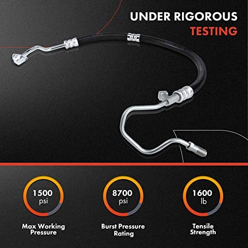 Power Steering Return Hose Line Assembly Compatible with Dodge Dakota,