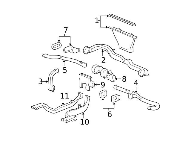 Genuine GM Center Outlet 22716298