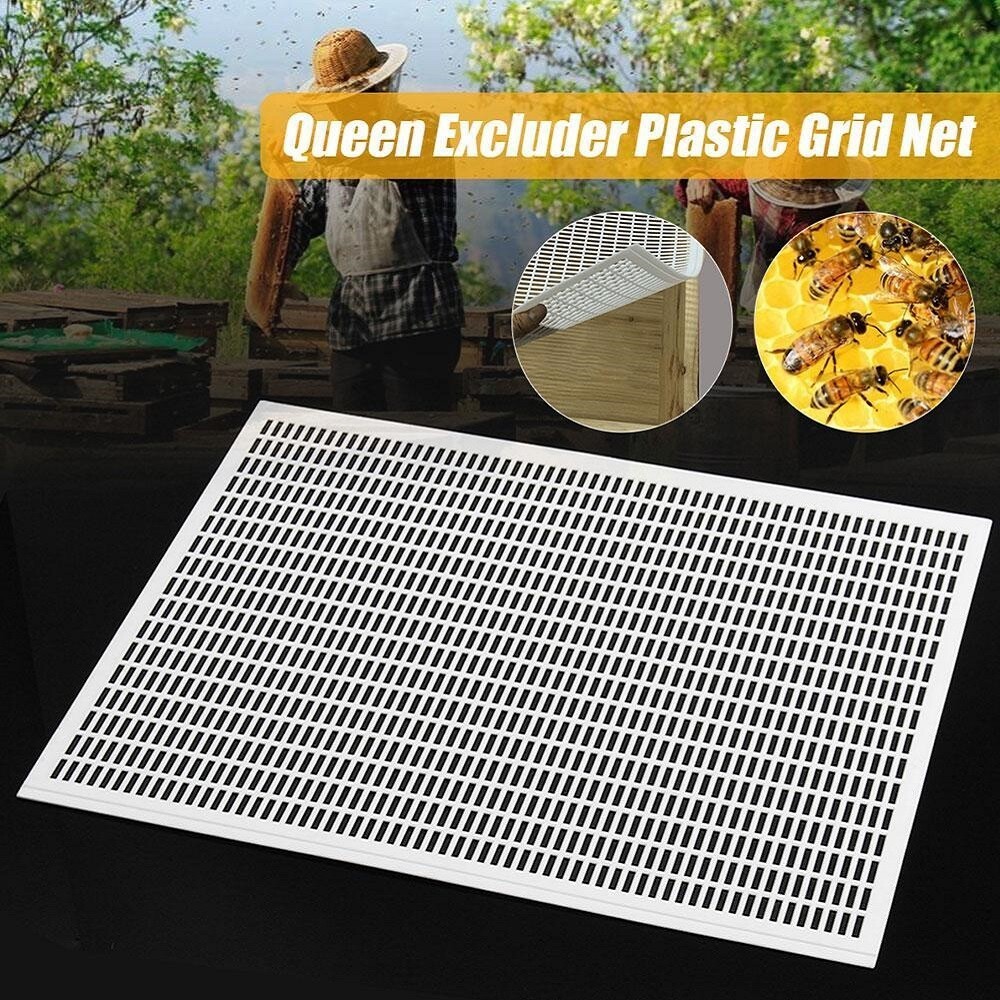 Plastic Queen Bee Excluder Beekeeping Hive Tools Separation Grid 10 Frame ╏