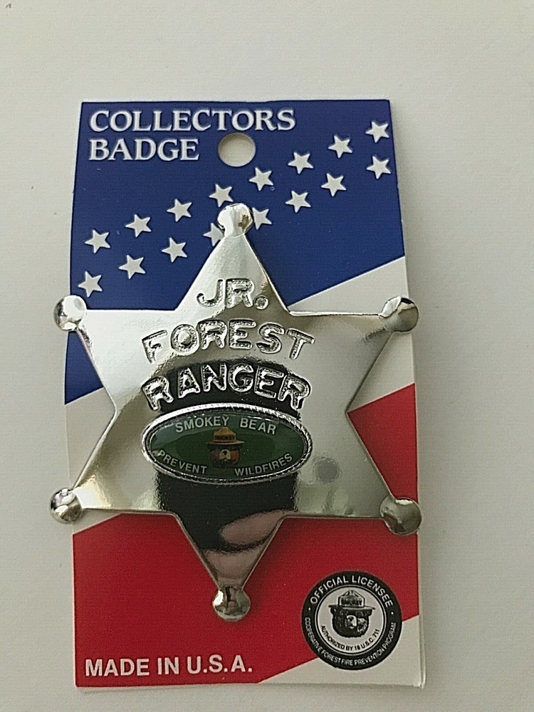 Junior Forest Ranger "Smokey Bear" Badge