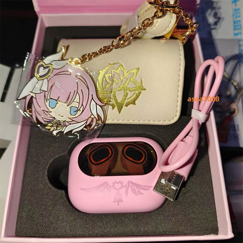 miHoYo Honkai Impact 3 Elysia Bluetooth Headset Wireless Earphone Original
