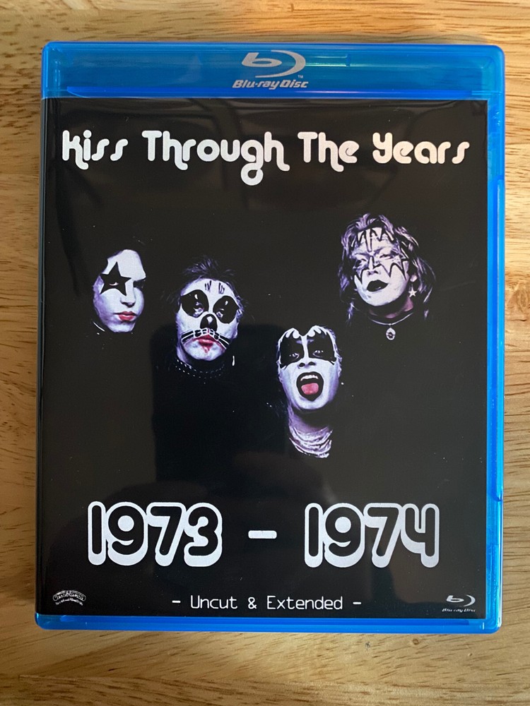 KISS - Through The Years 1973-74 Vol I Blu-ray Live Gene Simmons Paul Stanley