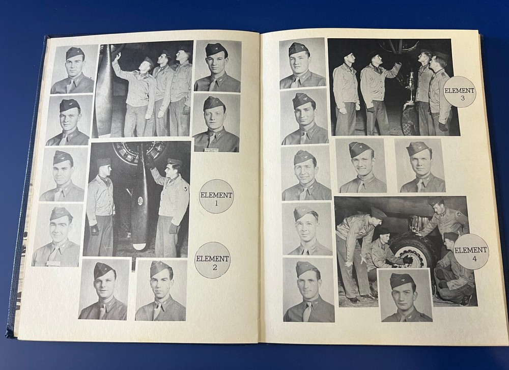 BROOKS ARMY AIR FIELD CLASS BOOK 44-C