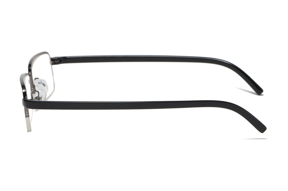 6 Pairs Mens Half Frame Lightweight Rectangular Reading Glasses Classic Readers