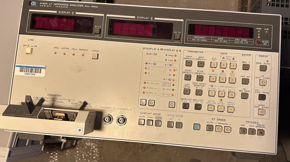 Eight Electronic Engineering Testing Devices, HP, Tektronix, Kepco, Agilent