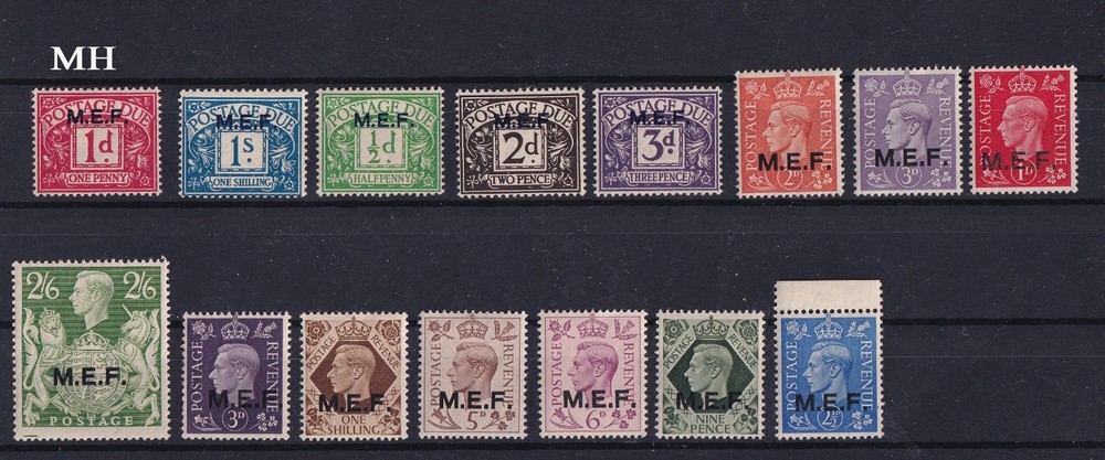 Greece 1945 Dodecanese MEF complete set MNH except one stamp