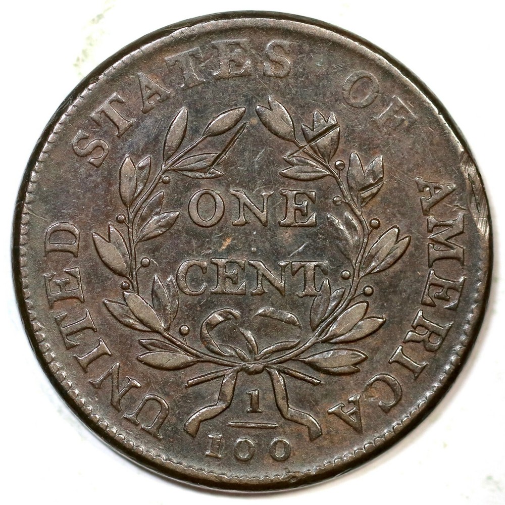 1802 S-227 R-2 Draped Bust Large Cent Coin 1c