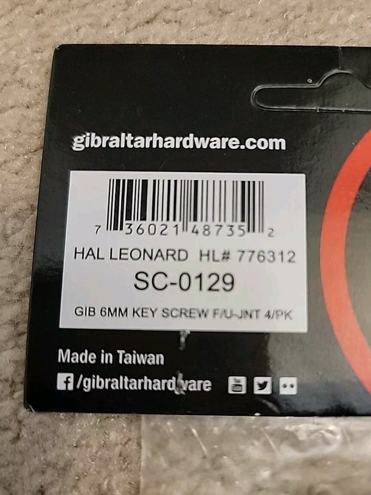 Gibraltar SC-0129 Keyscrews