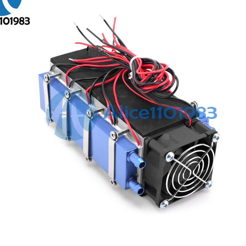 DC 12V 576W DIY Small Air Conditioning Refrigerator Cooler Cooling Module Kit