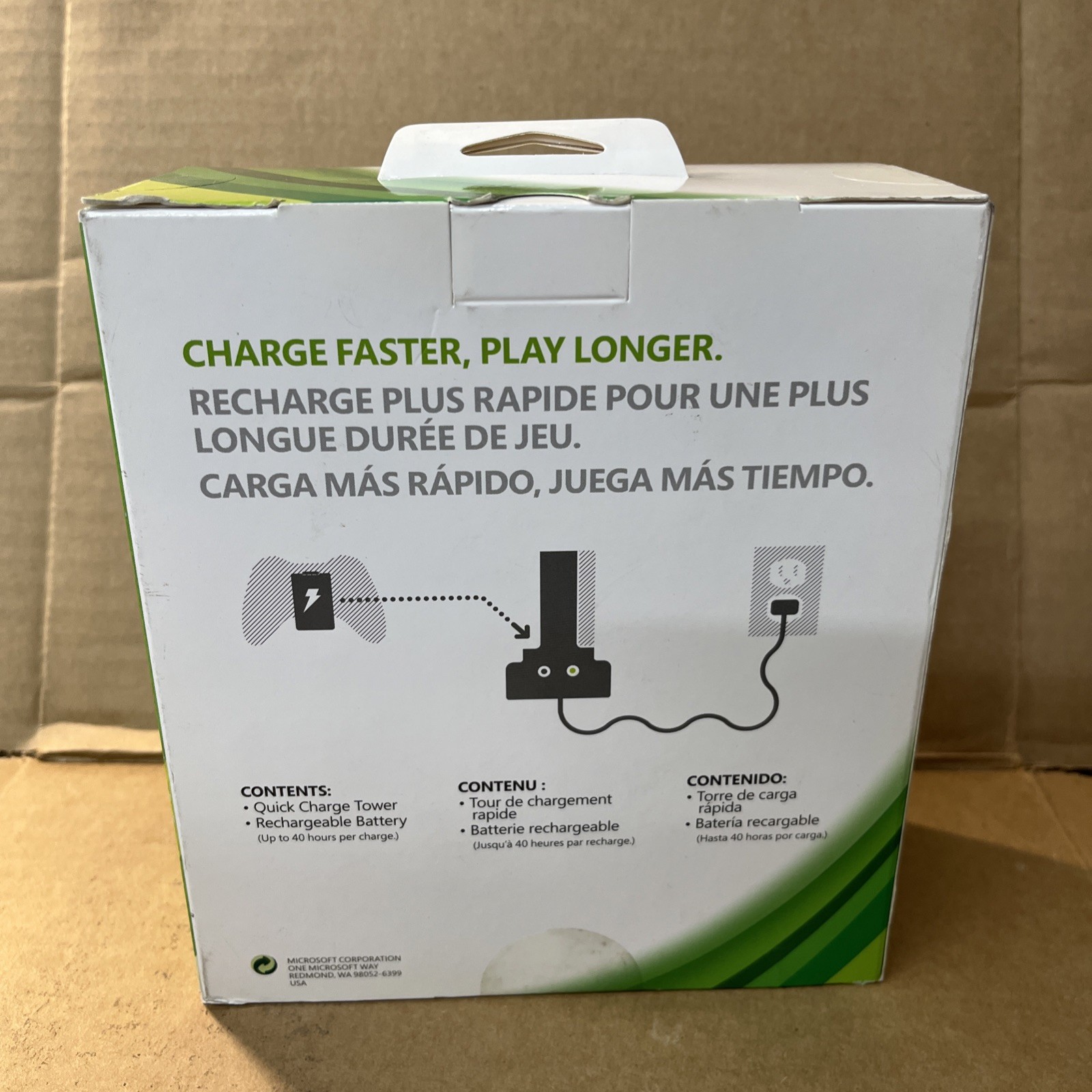 Xbox 360 Quick Charge Kit Black /NEW Sealed In Box