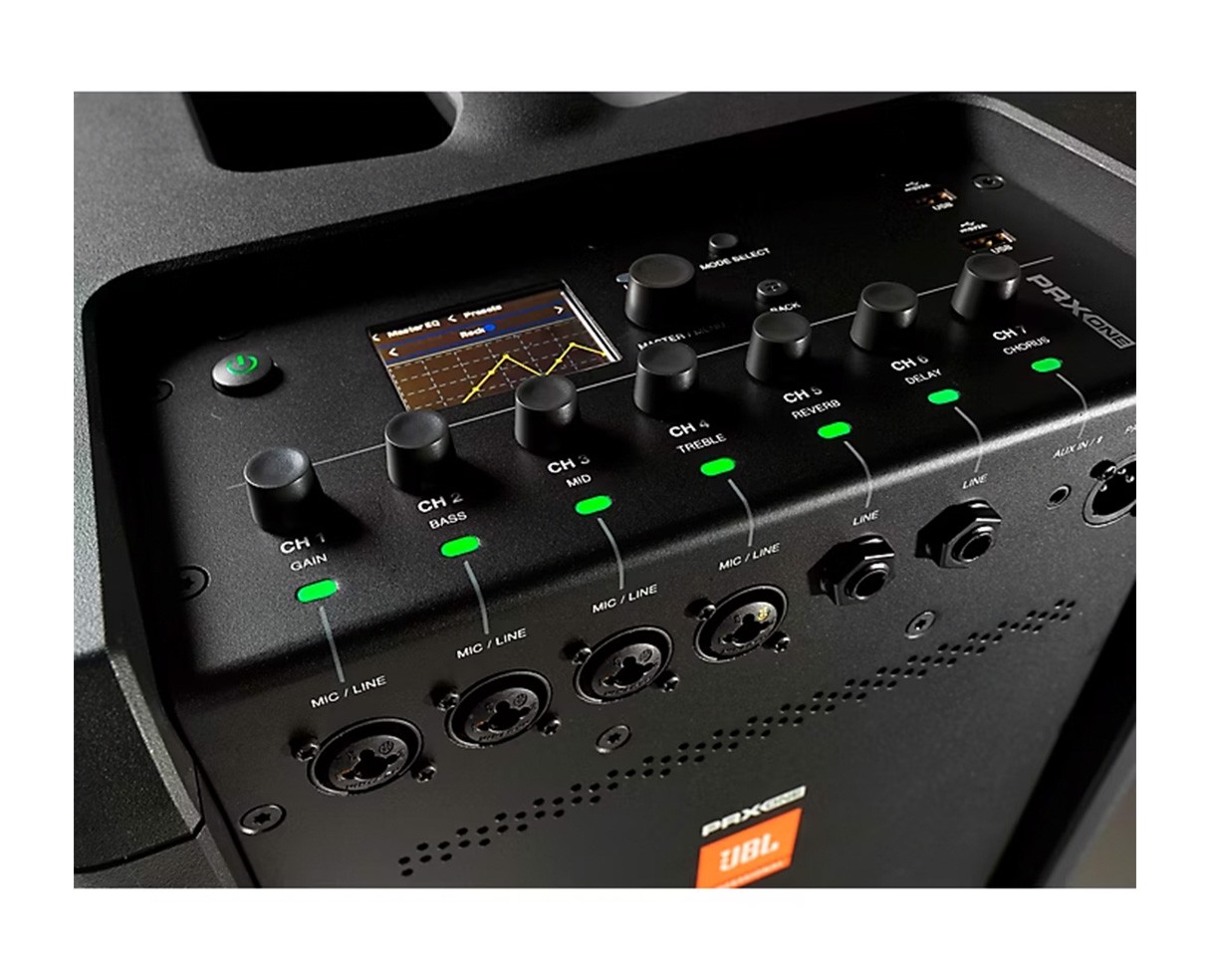 JBL PRX ONE All-in-One Powered Column PA Speaker w/ Mixer & DSP PROAUDIOSTAR