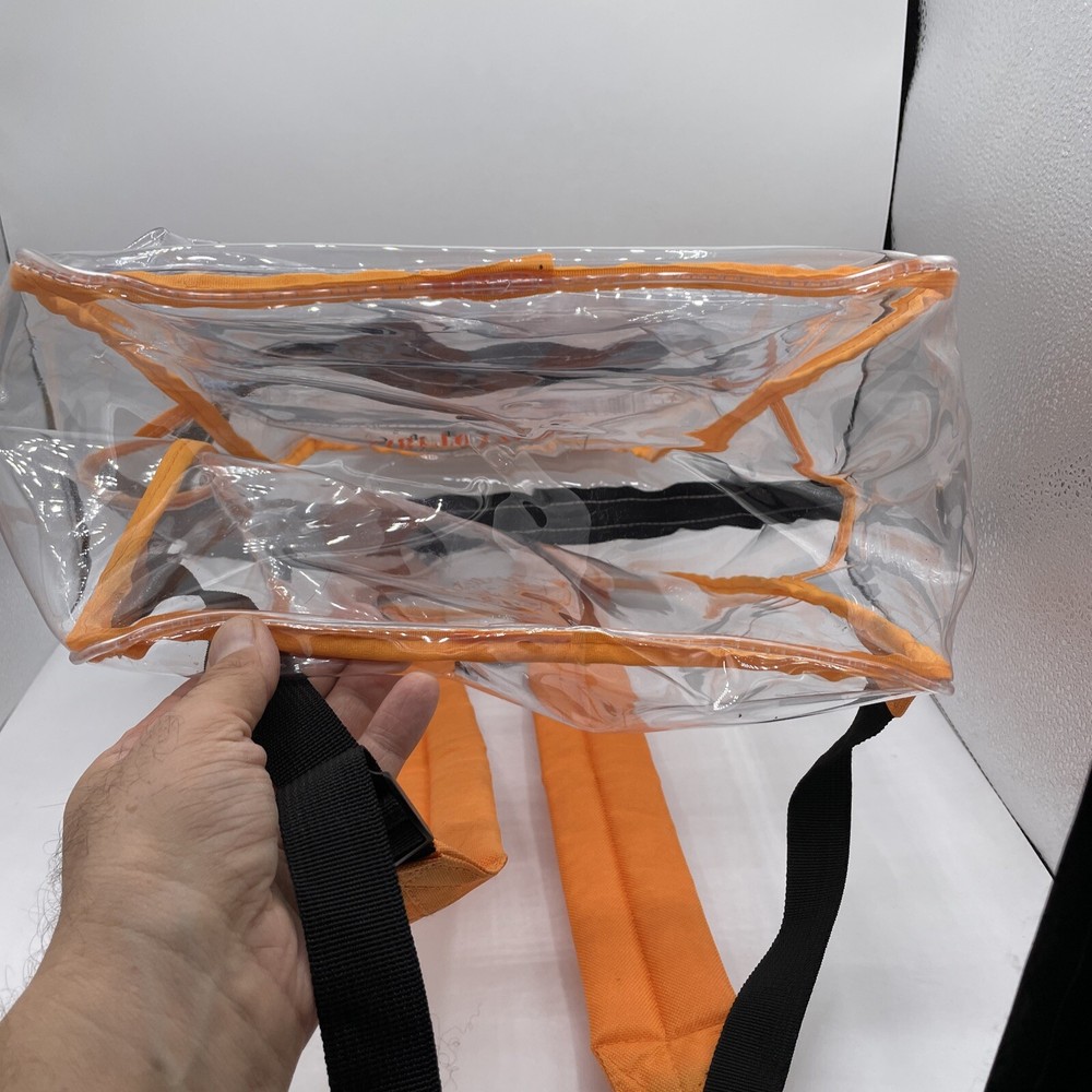 Naruto Shippuden 17” Clear Plastic Backpack