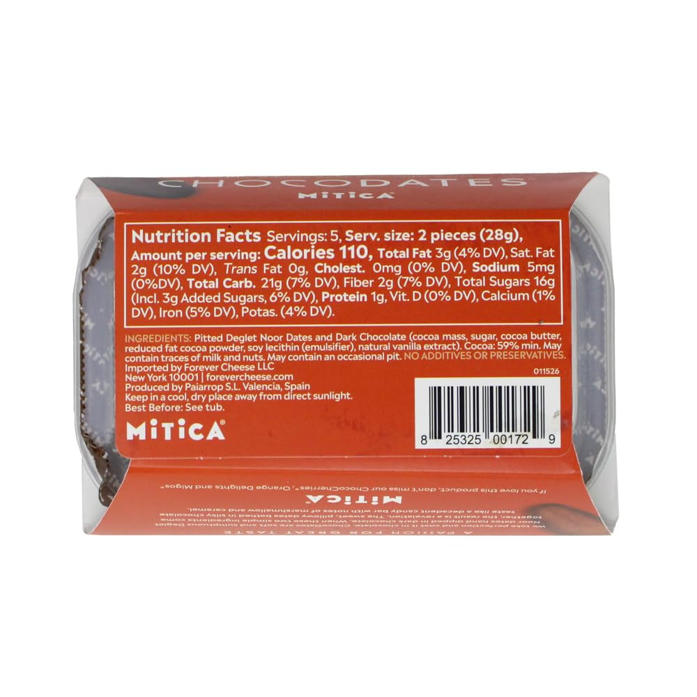 Dark Chocolate Covered Dates, 4.94 OZ