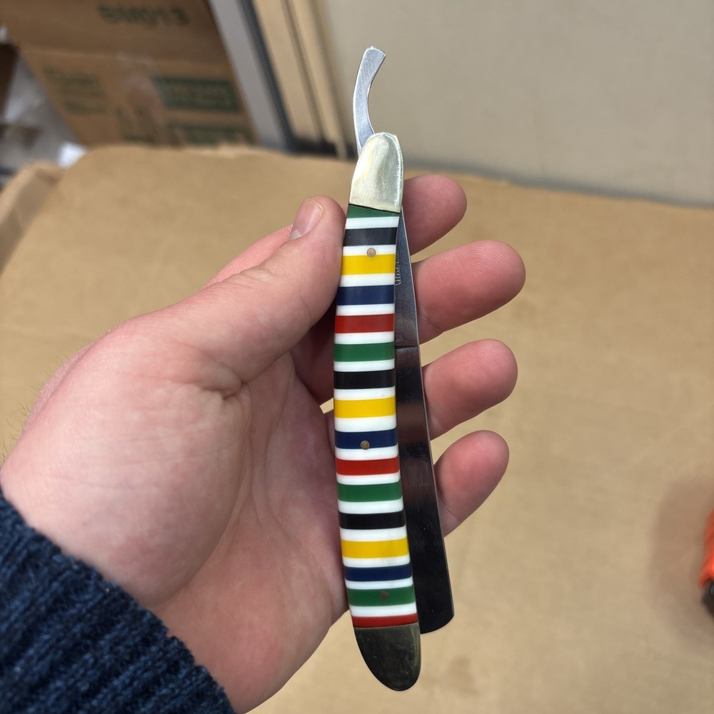Schrade Walden 65th 2011 Razor Blade Candy Stripe