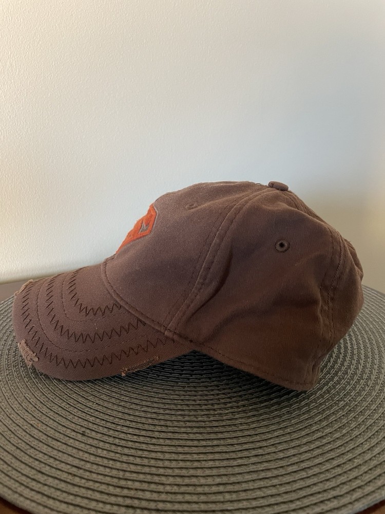 Superman Brown Flex Cap Hat Comic Book Logo
