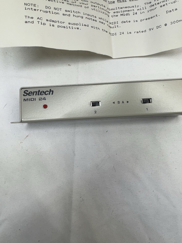Sentech MIDI 24 Thru Box