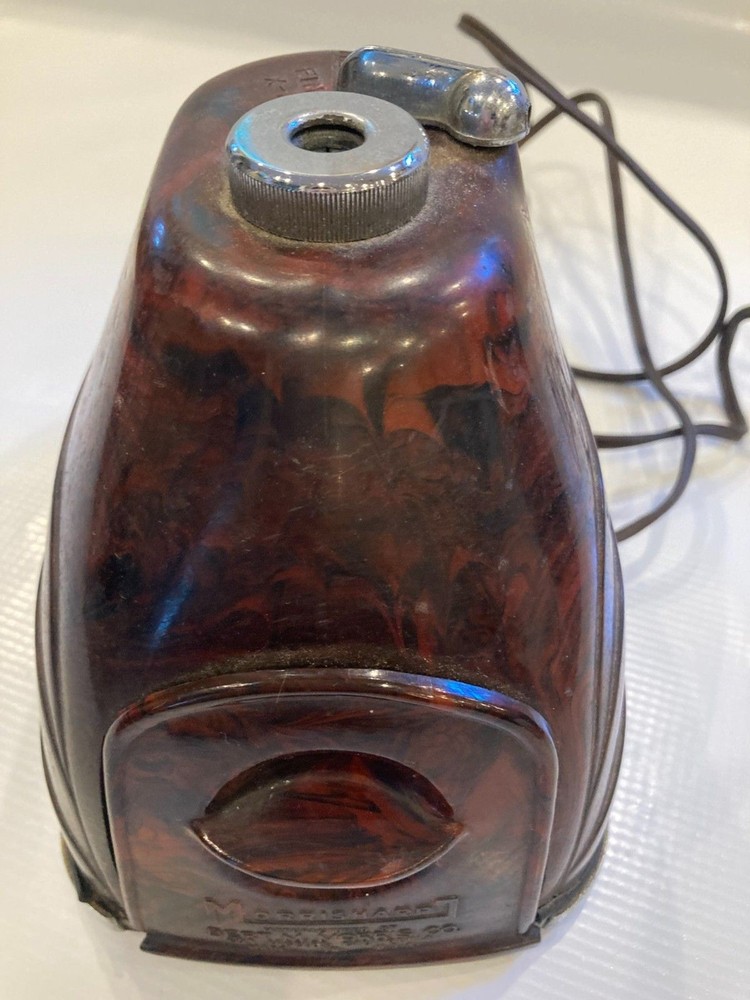 Bert Morris Sharp Bakelite Streamline Art Deco Elec Pencil Sharpener Warner Bros