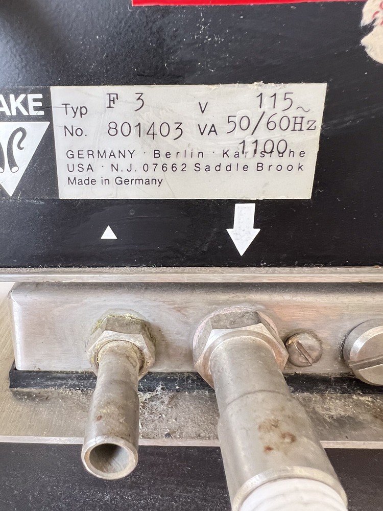 Haake F3 and S Recirculating waterbath