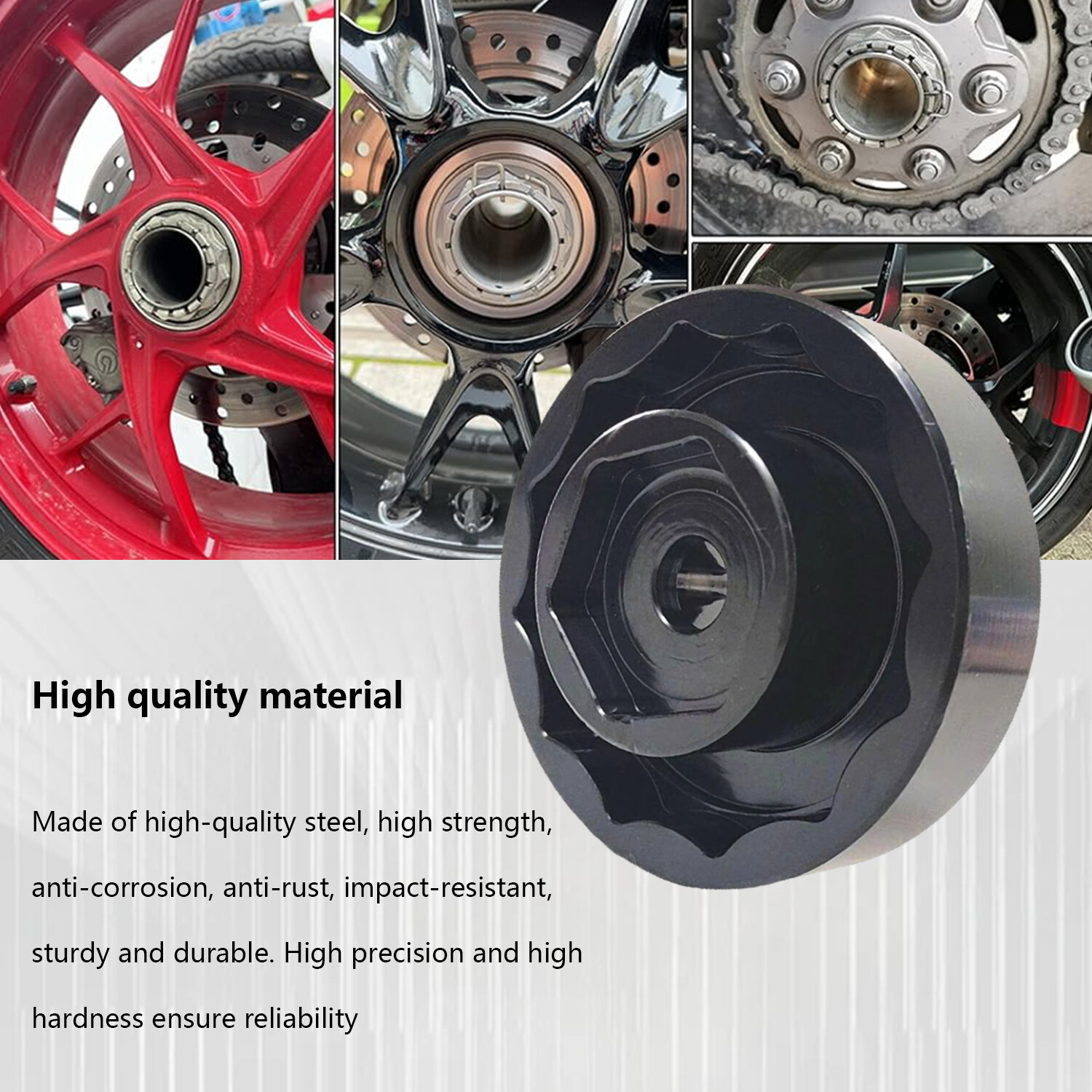 Front Rear Wheel Axle Nut Socket Tool for Ducati 1199 Panigale, Multistrada 1200