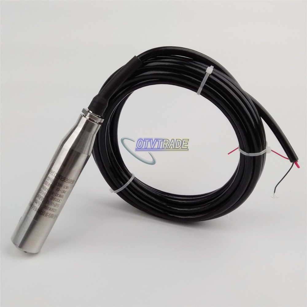 1PCS NEW 4-20MA 0.5mRangeWaterLevelTransmitterLiquidLevelTransducerSensor#