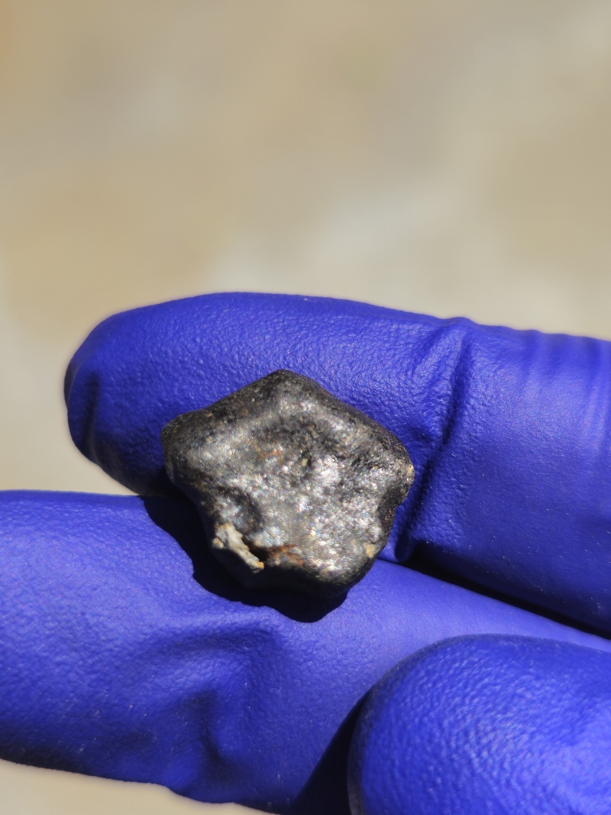 Chelyabinsk Meteorites 2.213g Fresh Crusted Individual COA Russia