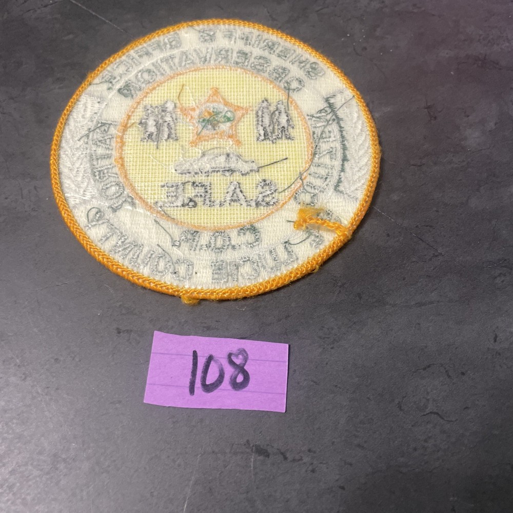 Sheriff's Office St. Lucie County Citizen Observation Patrol SAFE Patch obsolete