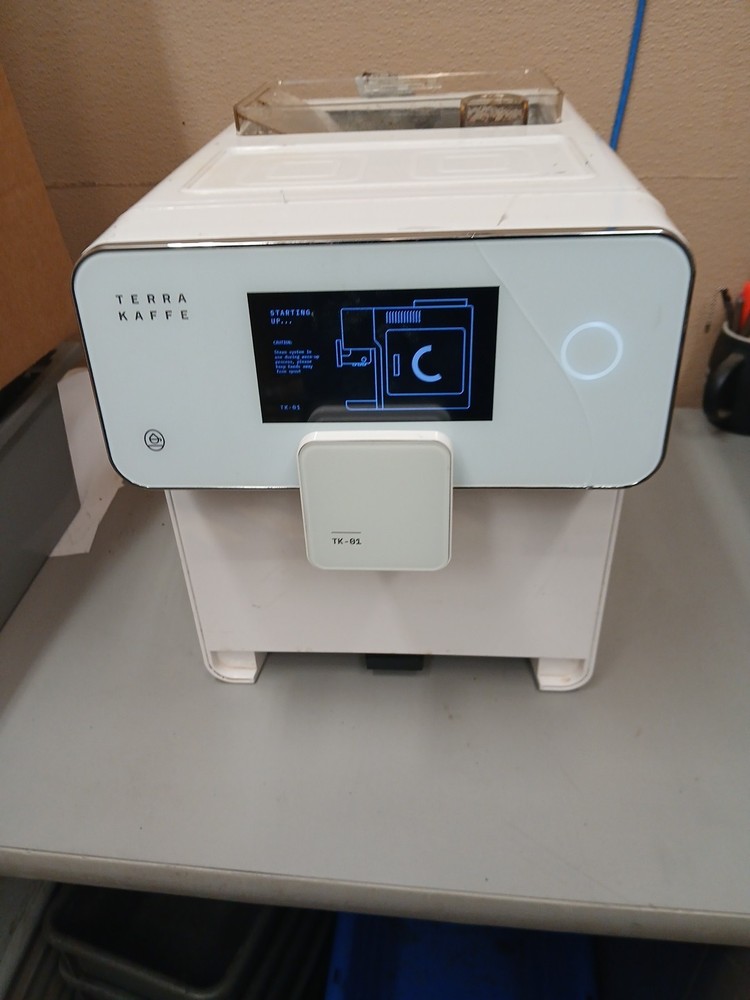 Terra Kaffe TK-01 Super Automatic Espresso Machine RM-A10 White Read!!!