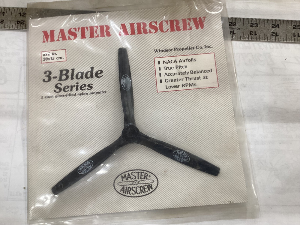 Master Airscrew 3 bladed propeller