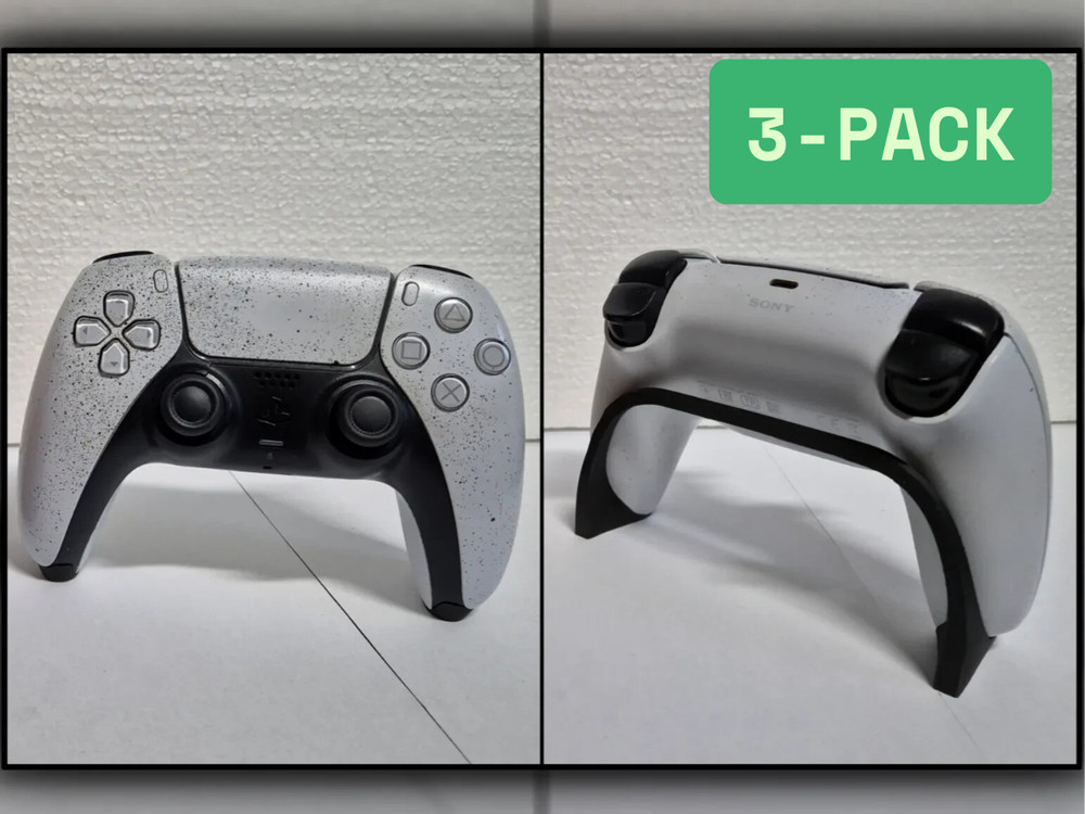 PS5 DualSense Controller Stand Invisible Holder - 3 Pack Minimalist Design